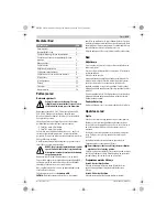 Предварительный просмотр 139 страницы Bosch AQT 33-10 Original Instructions Manual