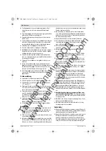 Предварительный просмотр 56 страницы Bosch AQT 35-12+ Original Instructions Manual