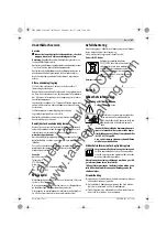 Предварительный просмотр 61 страницы Bosch AQT 35-12+ Original Instructions Manual