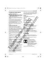 Предварительный просмотр 137 страницы Bosch AQT 35-12+ Original Instructions Manual