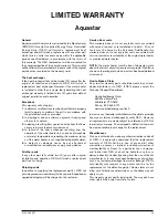 Preview for 25 page of Bosch AquaStar 125FX LP Installation And Operating Instructions Manual