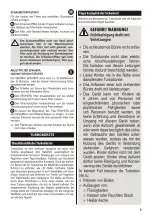 Preview for 12 page of Bosch AquaWash&Clean BWD4 Series Instruction Manual