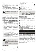 Preview for 20 page of Bosch AquaWash&Clean BWD4 Series Instruction Manual