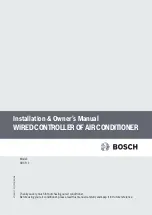 Bosch ARC R-1 Installation & Owner'S Manual preview