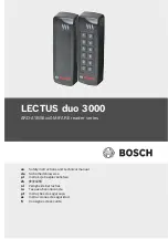 Bosch ARD-AYBS6 0 MIFARE Series Safety Instructions And Technical Manual preview