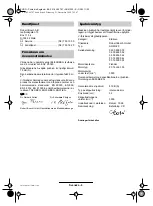 Предварительный просмотр 59 страницы Bosch ARM 320 Operating Instructions Manual