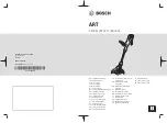 Preview for 1 page of Bosch ART 24 Original Instructions Manual