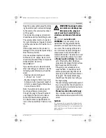 Предварительный просмотр 11 страницы Bosch ART 35 Original Instructions Manual