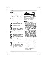 Предварительный просмотр 44 страницы Bosch ART 35 Original Instructions Manual