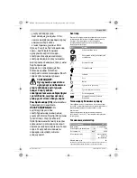 Предварительный просмотр 119 страницы Bosch ART 35 Original Instructions Manual