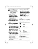 Предварительный просмотр 117 страницы Bosch ART EASYTRIM Accu 23 Original Instructions Manual