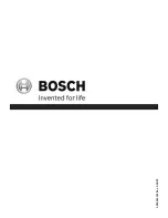 Bosch Ascenta Evolution SHE6AF0 Use And Care Manual preview