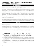 Preview for 3 page of Bosch ASCENTA SHX3AR5xUC Use And Care Manual