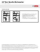 Предварительный просмотр 3 страницы Bosch Ascenta SHX3AR76UC
Ascenta SHE3AR55UC Installation Instructions