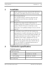 Предварительный просмотр 19 страницы Bosch ATB 420 LSNi Installation Note