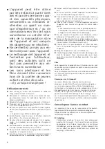 Preview for 8 page of Bosch Athlet BBH6P25 Instruction Manual