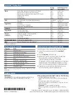 Preview for 2 page of Bosch AutoChef NETP066SUC Quick Reference Manual