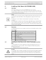 Preview for 13 page of Bosch AUTODOME 4000 mini Installation Manual