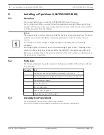 Preview for 18 page of Bosch AUTODOME 4000 mini Installation Manual