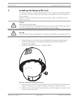 Предварительный просмотр 21 страницы Bosch AUTODOME 7000 Operation Manual