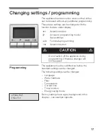 Preview for 17 page of Bosch AUTOMATIC COFFEE CENTRE TCA 6301 UC Use And Care Manual