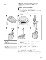 Preview for 19 page of Bosch AUTOMATIC COFFEE CENTRE TCA 6301 UC Use And Care Manual