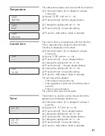 Preview for 21 page of Bosch AUTOMATIC COFFEE CENTRE TCA 6301 UC Use And Care Manual