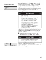 Preview for 25 page of Bosch AUTOMATIC COFFEE CENTRE TCA 6301 UC Use And Care Manual