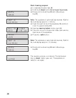 Preview for 26 page of Bosch AUTOMATIC COFFEE CENTRE TCA 6301 UC Use And Care Manual