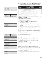 Preview for 29 page of Bosch AUTOMATIC COFFEE CENTRE TCA 6301 UC Use And Care Manual