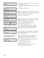 Preview for 30 page of Bosch AUTOMATIC COFFEE CENTRE TCA 6301 UC Use And Care Manual