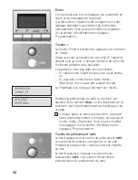 Preview for 42 page of Bosch AUTOMATIC COFFEE CENTRE TCA 6301 UC Use And Care Manual