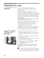 Preview for 44 page of Bosch AUTOMATIC COFFEE CENTRE TCA 6301 UC Use And Care Manual