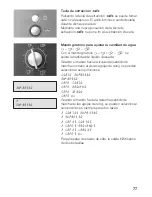 Preview for 77 page of Bosch AUTOMATIC COFFEE CENTRE TCA 6301 UC Use And Care Manual