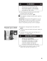 Preview for 81 page of Bosch AUTOMATIC COFFEE CENTRE TCA 6301 UC Use And Care Manual