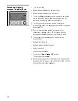 Предварительный просмотр 29 страницы Bosch Avantixx WVD24460GB Operating And Installation Instructions