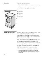 Предварительный просмотр 56 страницы Bosch Avantixx WVD24460GB Operating And Installation Instructions