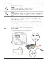 Предварительный просмотр 23 страницы Bosch AVIOTEC IPSTARLIGHT 8000 Operation And Commissioning Manual