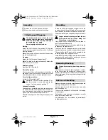 Preview for 14 page of Bosch AXT Rapid 180 Operating Instructions Manual