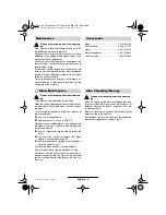 Preview for 15 page of Bosch AXT Rapid 180 Operating Instructions Manual