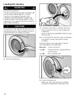 Preview for 12 page of Bosch Axxis WFL 2090 Operation & Care Instructions Manual