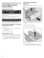 Предварительный просмотр 30 страницы Bosch Axxis WFR2460UC Operating & Installation Instructions Manual