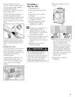 Preview for 11 page of Bosch Axxis WTA 4410 CN Use & Care Manual