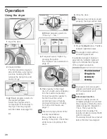 Preview for 20 page of Bosch Axxis WTA 4410 CN Use & Care Manual