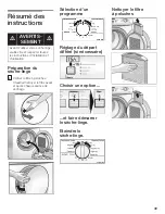 Preview for 39 page of Bosch Axxis WTA 4410 CN Use & Care Manual