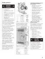 Preview for 57 page of Bosch Axxis WTA 4410 CN Use & Care Manual