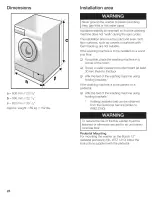 Preview for 28 page of Bosch AXXUS WFL 2050 Operating & Installation Instructions Manual