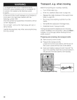 Preview for 34 page of Bosch AXXUS WFL 2050 Operating & Installation Instructions Manual