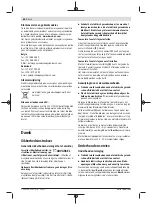 Предварительный просмотр 64 страницы Bosch B-060117C500 Original Instructions Manual