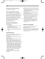 Preview for 4 page of Bosch B003YCOK70 Instructions For Use Manual